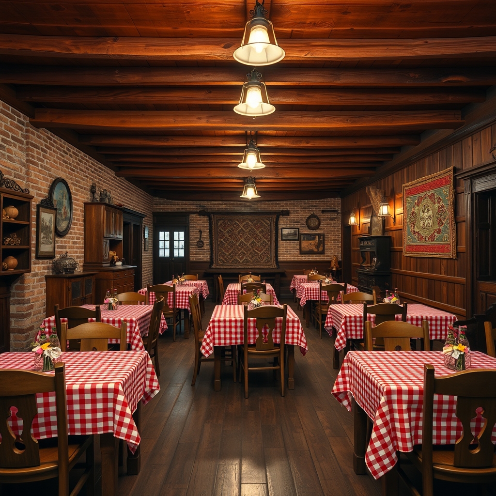 Prostor restorana Mitaković